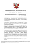 Vista preliminar de documento Resolución de la Unidad Registral 126-2023-SUNARP/ZRIX/UREG