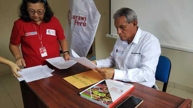 MUNICIPALIDAD DE SULLANA FIRMÓ UN CONVENIO CON EL PROGRAMA NACIONAL LURAWI PERÚ