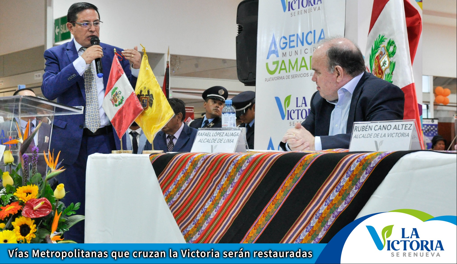Vías metropolitanas serán reparadas en La Victoria