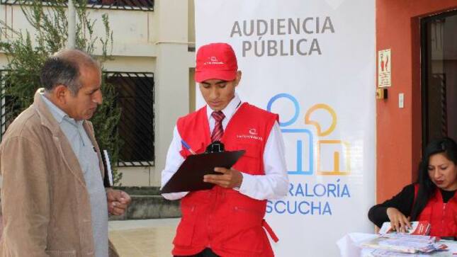 Este martes Contraloría realizará audiencia pública presencial en la provincia de Angaraes