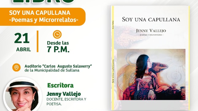 Municipalidad Impulsa Presentación Del Libro “Soy Una Capullana Poemas Y Microrelatos”
