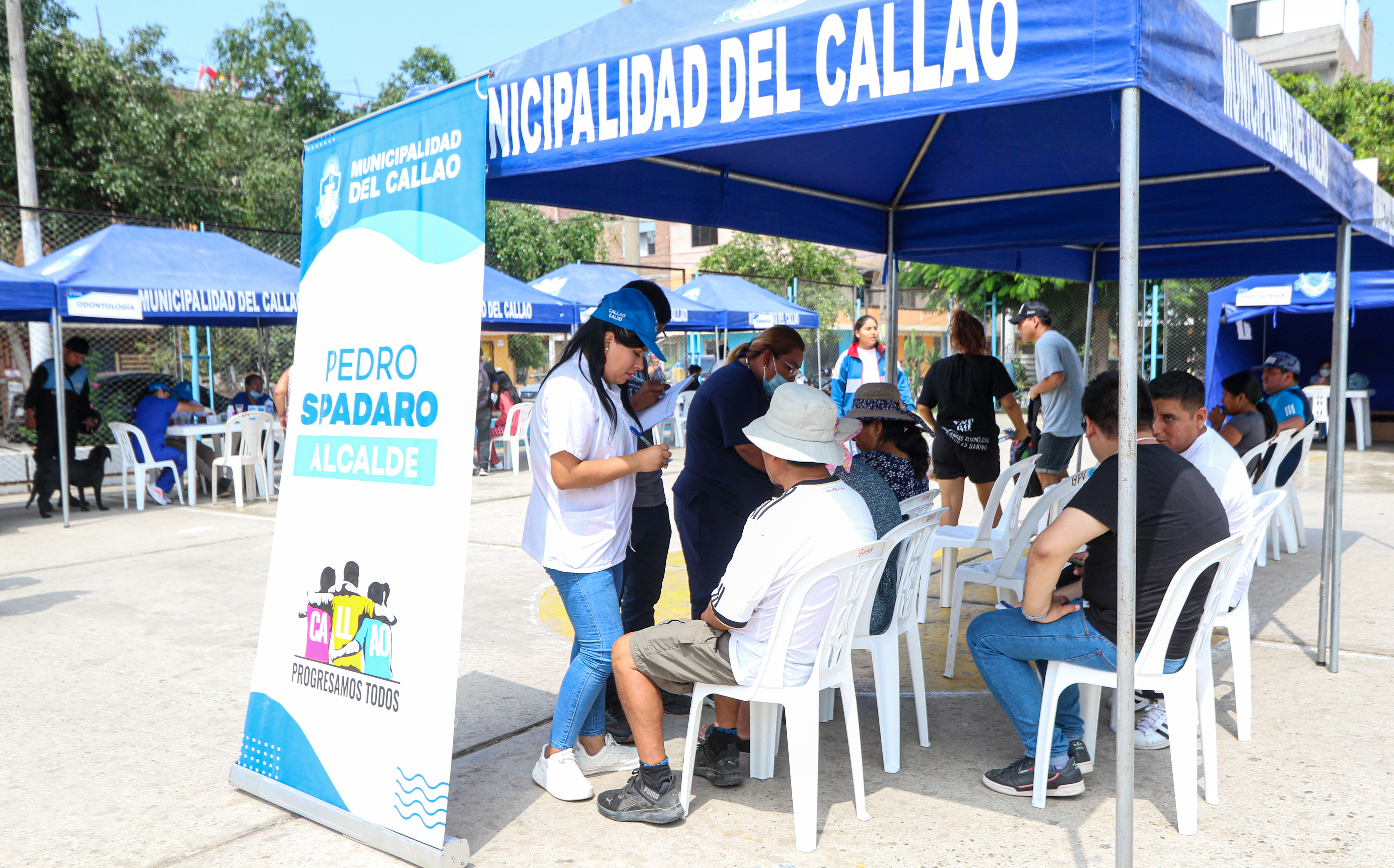 Llevamos salud para todo el Callao.