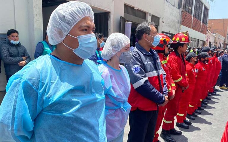 1 de  Más de 500 brigadistas de la Diris Lima Centro se desplegarán en la procesión del Señor de los Milagros