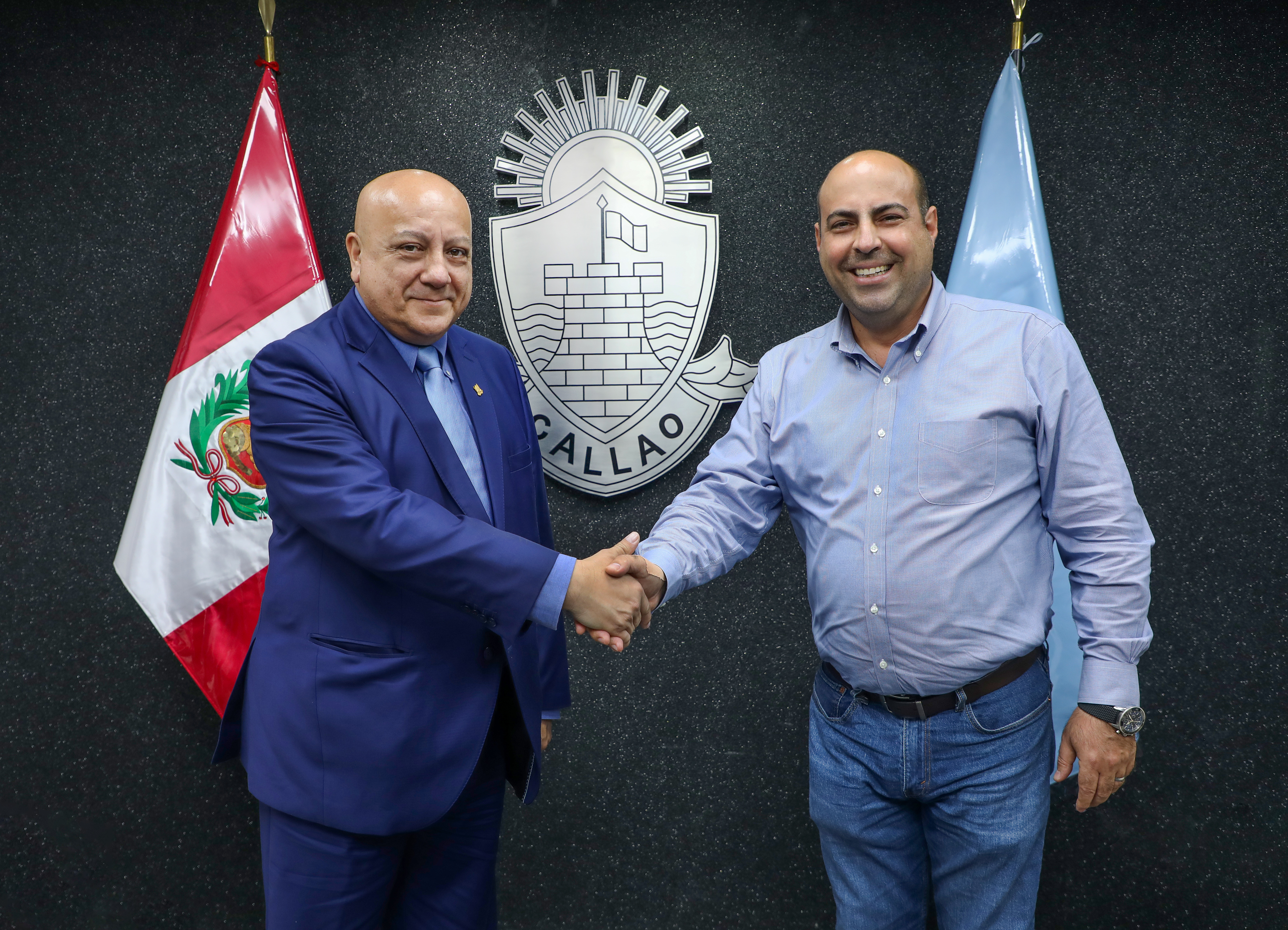 Nuestro alcalde Pedro Spadaro , se reunió con el titular del Ministerio de Trabajo Alfonso Adrianzén Ojeda