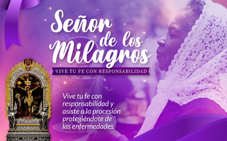 1 de  Recomendaciones para asistir seguro y protegido a la procesión del Señor de los Milagros en Lima Centro