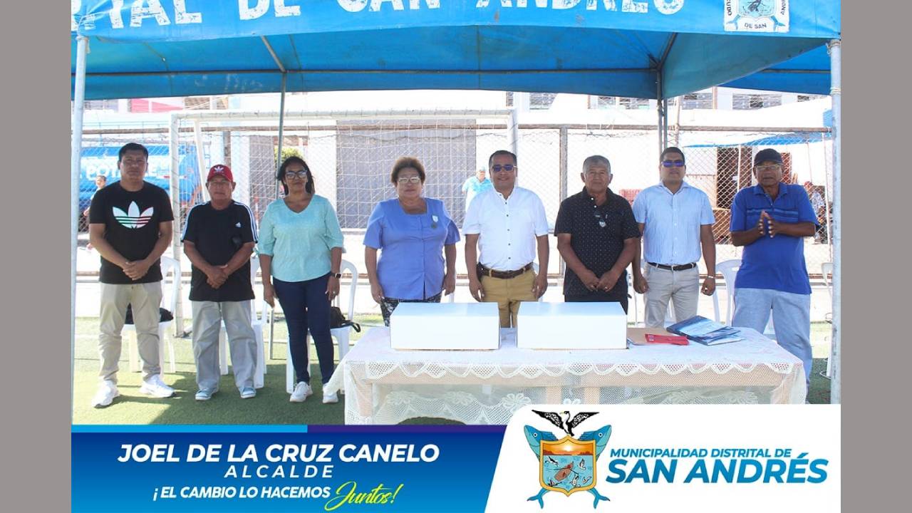 Alcalde Joel De La Cruz Canelo Apoyó Y Participó Del Primer Aniversario De La Asociación Del Adulto Mayor Manuel Farfán Pacheco.
