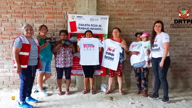 tarjeta rojas al trabajo infantil