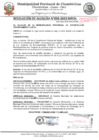 Vista preliminar de documento RESOLUCION DE ALCALDIA N° 058-2023-A-MPCH
