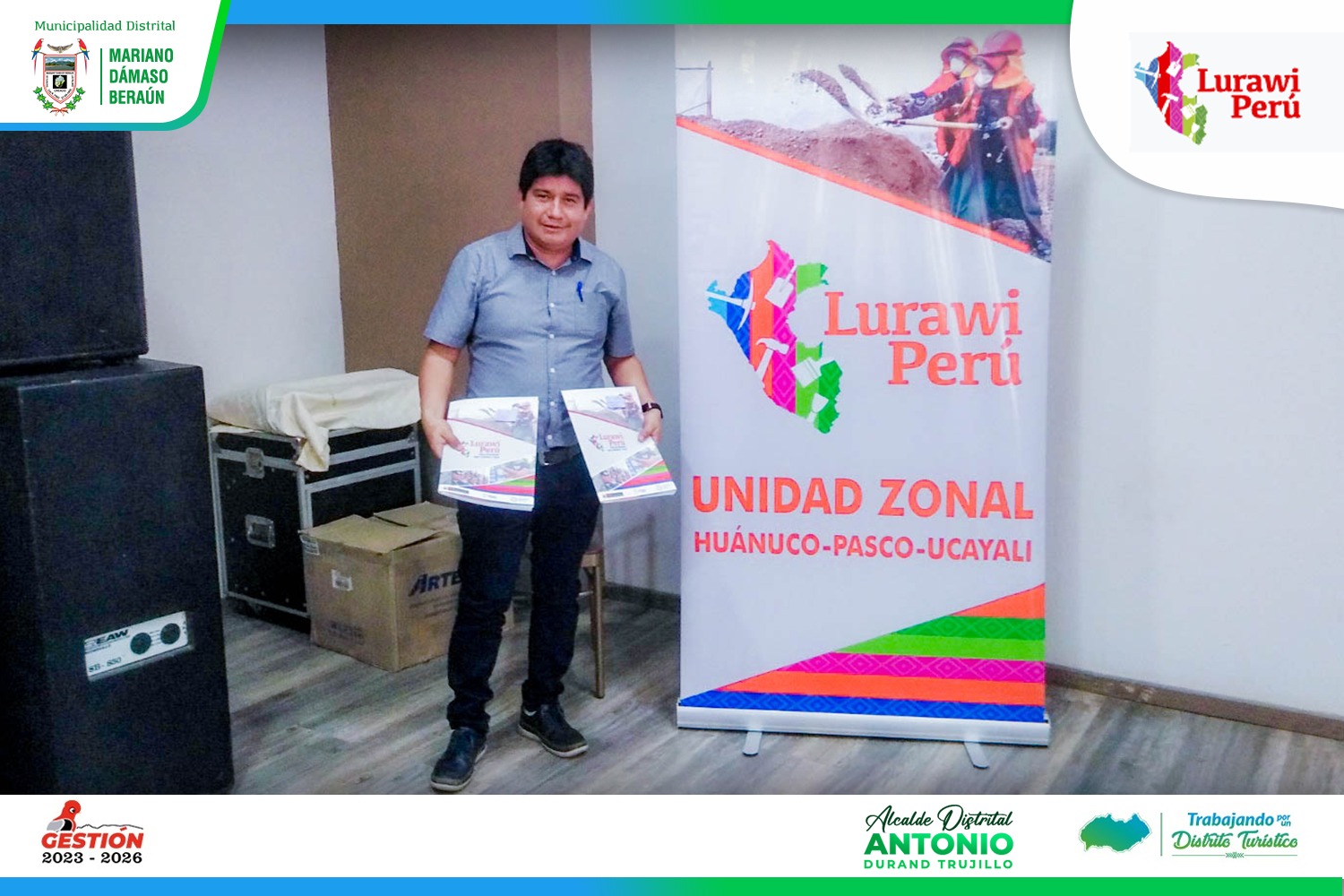 Trabajando por un distrito turรญstico y seguro