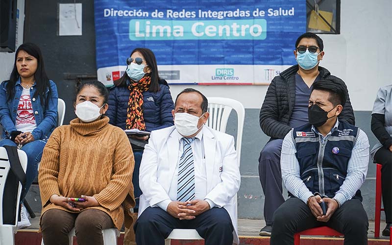 2 de Diris Lima Centro: Jóvenes del Centro de Diagnóstico y Rehabilitación de Lima participan de campaña de salud en el marco de la Semana de la Salud Mental