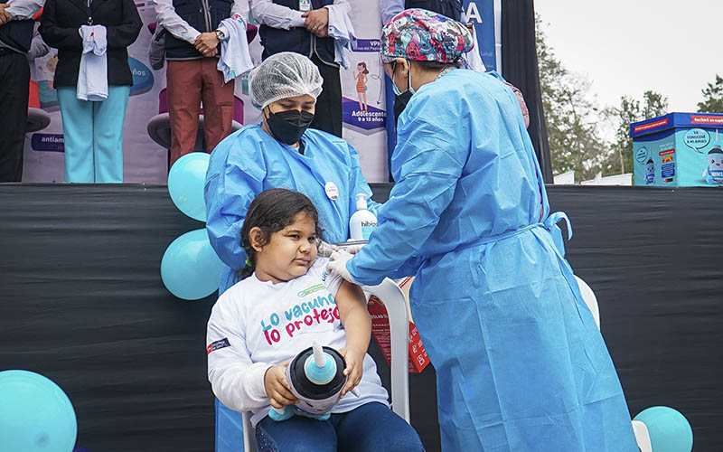 3 de Inició la Primera Jornada Nacional de Vacunación del Esquema Regular en Lima Centro
