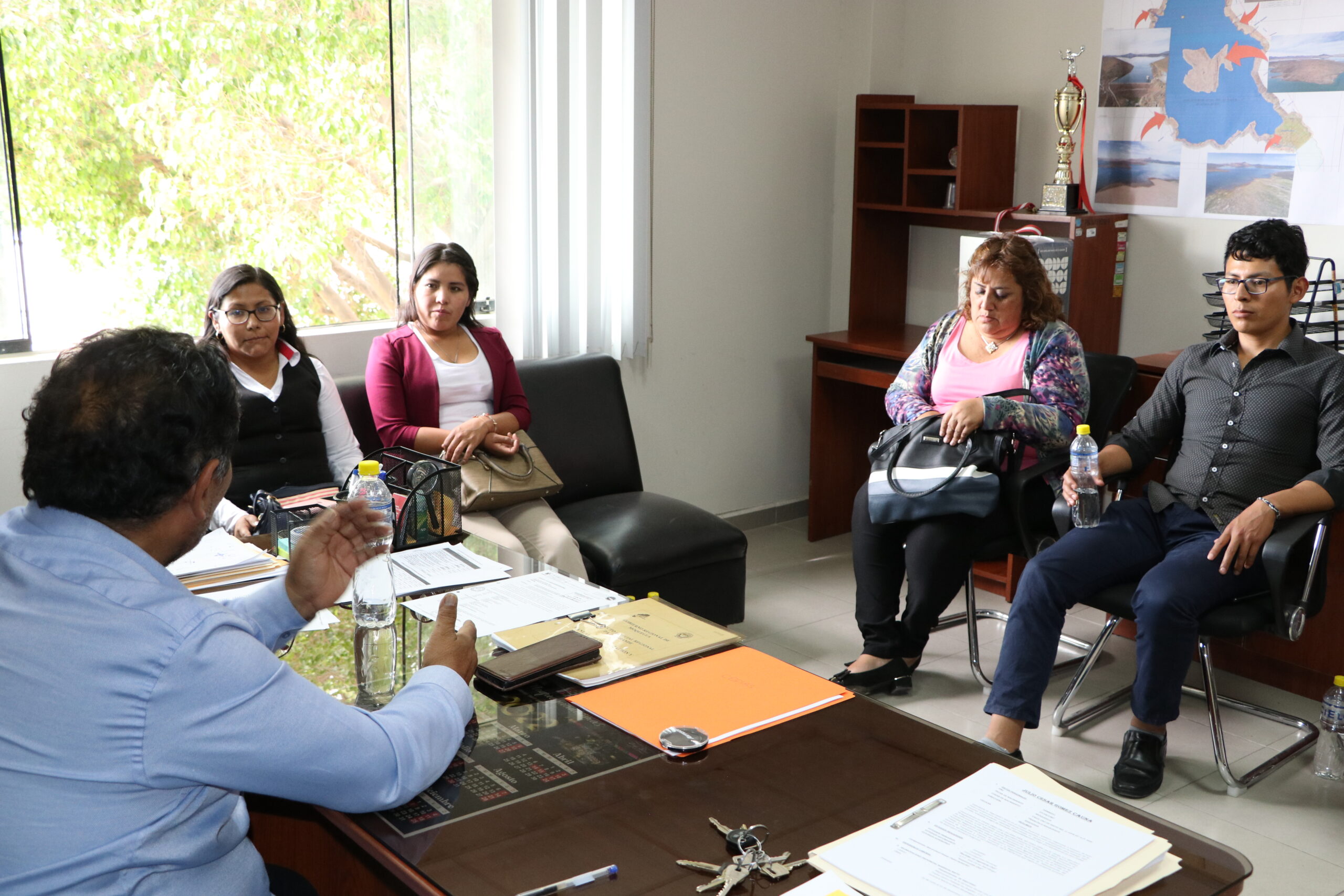 Consejeros regionales se reunieron con gerente del PERPG