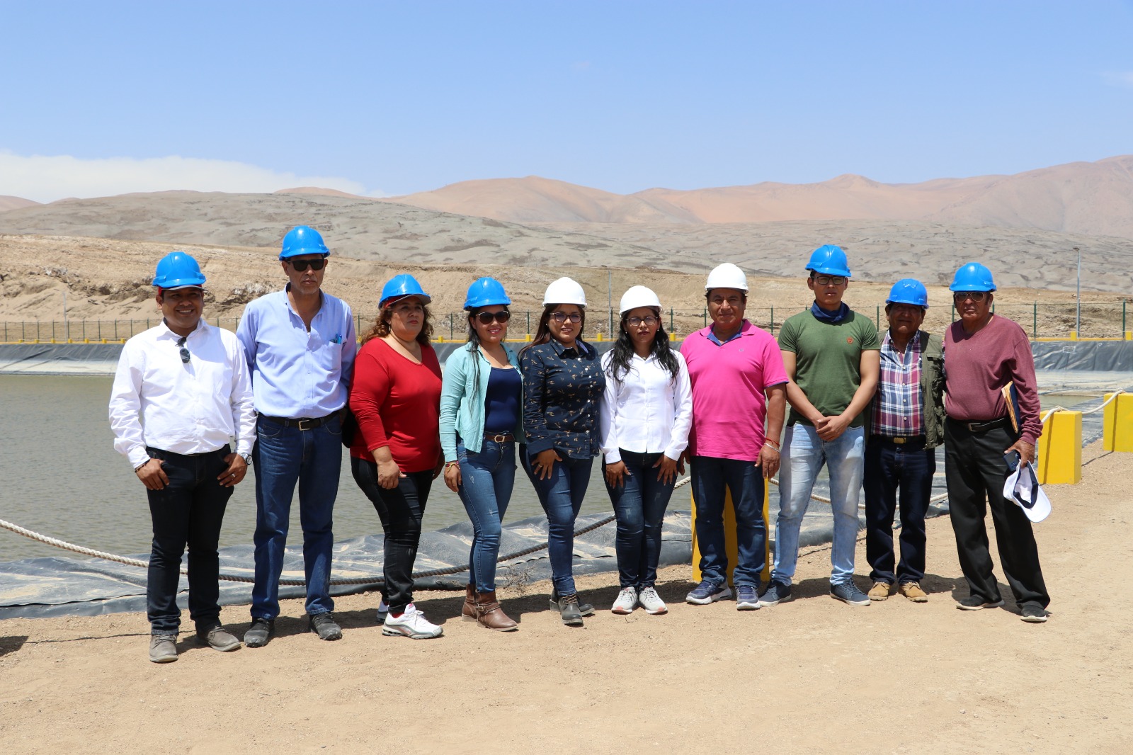 Gobernadora regional y consejeros regionales de Moquegua realizan visita a obra «lomas de Ilo»