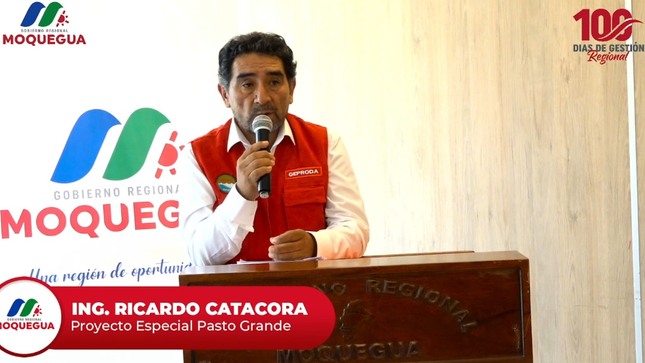 Gerente general del PERPG presentó avances de gestión en primeros cien días.