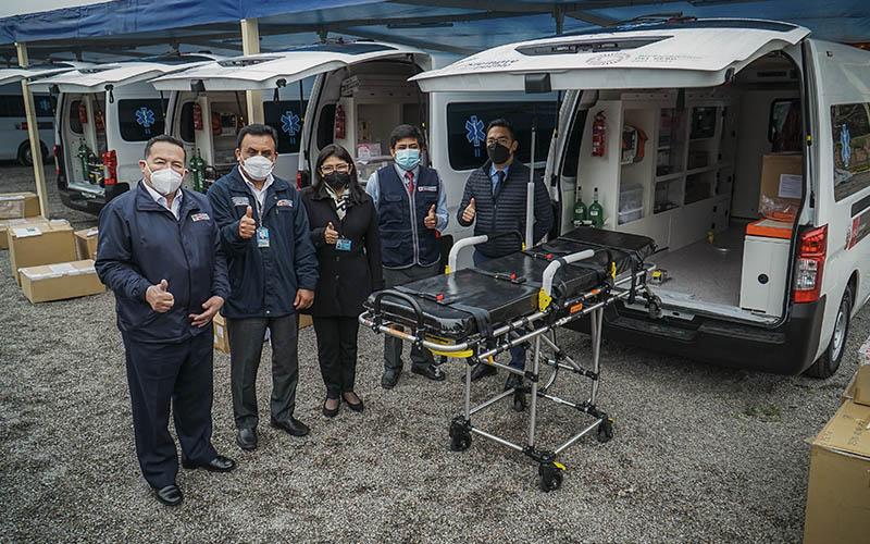 1 de Embajada de Japón realiza entrega de 4 ambulancias a la Diris Lima Centro