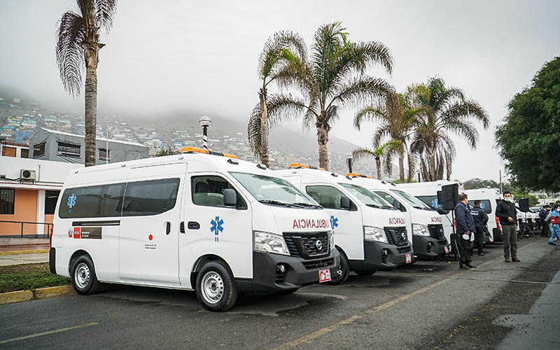 2 de Embajada de Japón realiza entrega de 4 ambulancias a la Diris Lima Centro