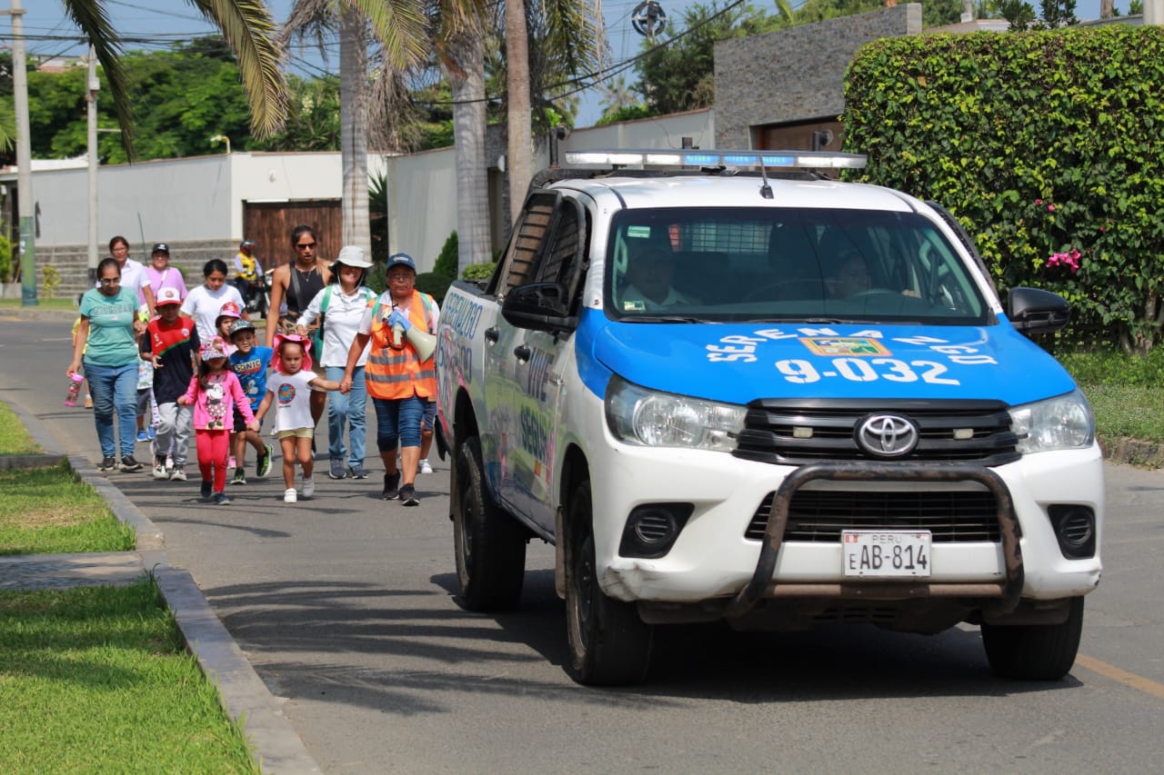 Serenazgo de la Municipalidad de Chorrillos participó en la actividad
