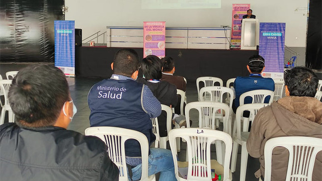 1 de Lima Centro refuerza capacitación en búsqueda activa, diagnóstico y toma de muestra de la Viruela Símica a 200 profesionales de la salud