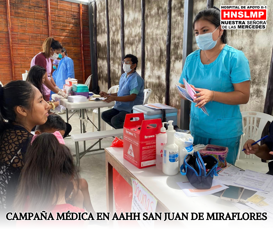 Campaña Médica en AAHH San Juan de Miraflores Paita