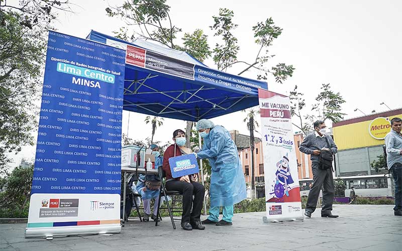 1 de Lima Centro superó las 8 millones de dosis aplicadas contra la Covid-19