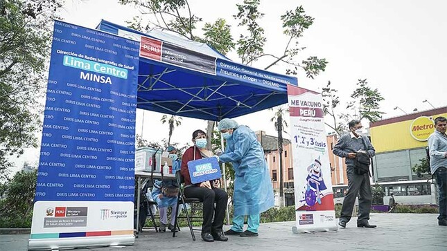1 de Lima Centro superó las 8 millones de dosis aplicadas contra la Covid-19