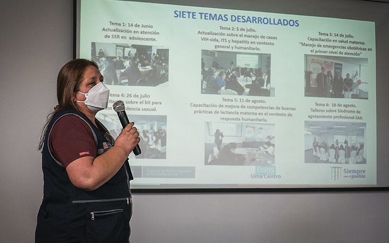 3 de Diris Lima Centro realizó con éxito jornadas de capacitación en salud sexual y reproductiva