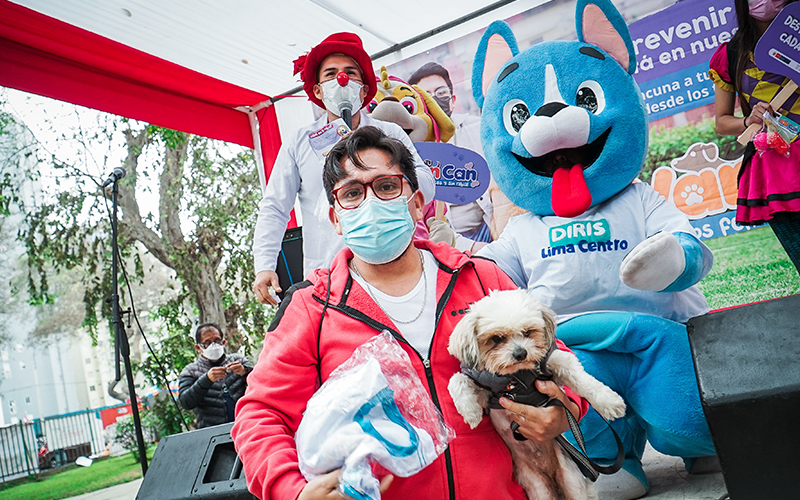3 de Diris Lima Centro inicia jornada de vacunación antirrábica canina