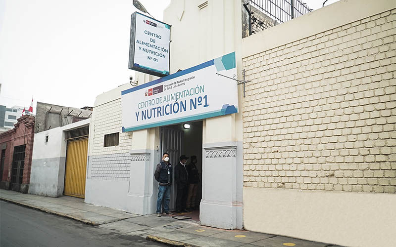 1 de Diris Lima Centro reabre puertas del Centro de Alimentación y Nutrición N° 1 en Cercado de Lima tras dos años de cierre por pandemia