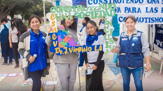 La concientización y promoción de una sociedad más inclusiva para las personas con autismo ha sido el objetivo principal de una campaña dirigida a la comunidad valdizana.