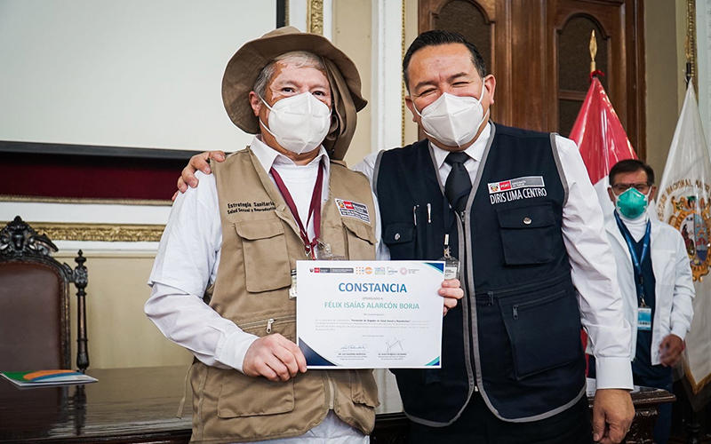 3 de Lima Centro: Se realiza la primera graduación de 64 Brigadistas en salud sexual y reproductiva