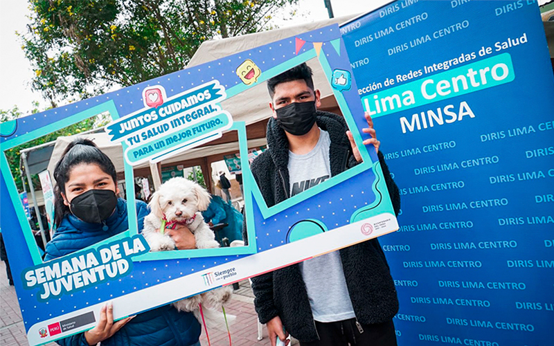 1 de Juventud sana para un mejor futuro: Jóvenes de Lima centro se benefician en campañas de salud