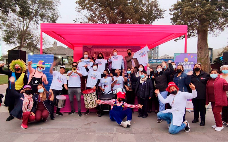 2 de Juventud sana para un mejor futuro: Jóvenes de Lima centro se benefician en campañas de salud