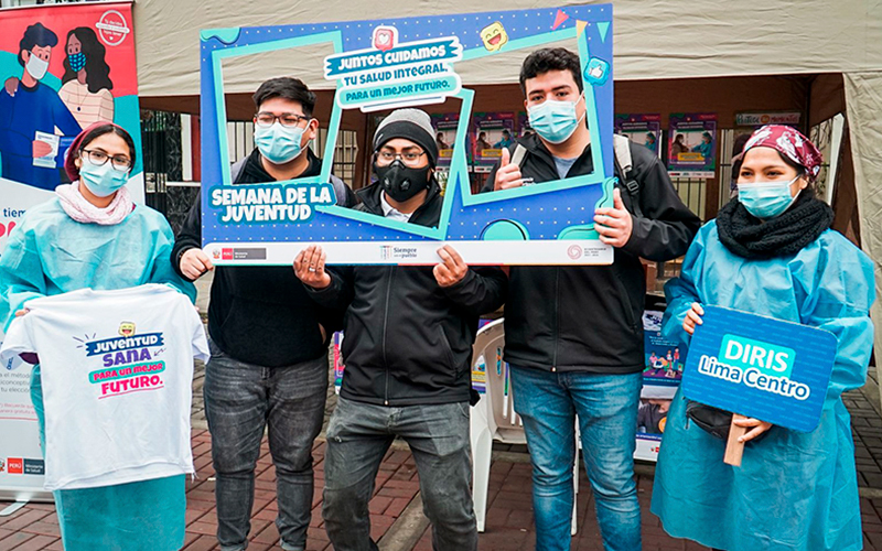 3 de Juventud sana para un mejor futuro: Jóvenes de Lima centro se benefician en campañas de salud