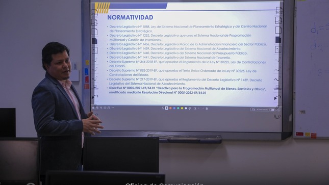La Universidad Nacional Hermilio Valdizán, comprometida con la formación y actualización constante de su personal docente y administrativo, realizó con éxito el curso "Elaboración del Cuadro Multianua