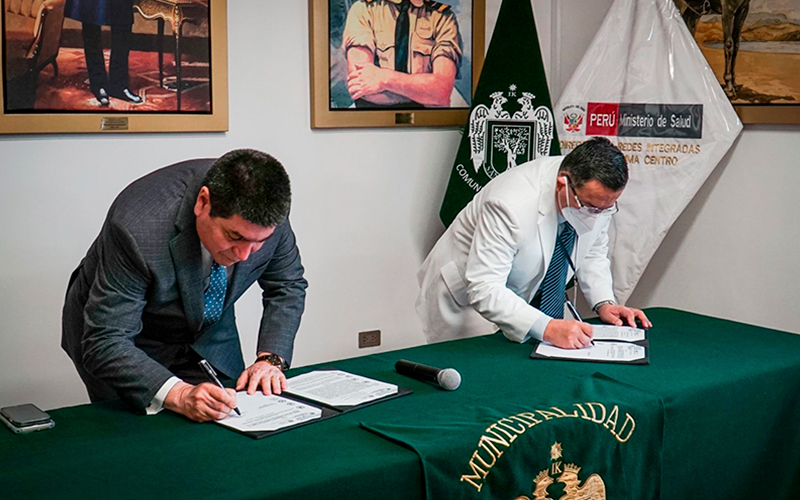 3 de Municipalidad de San Isidro y Diris Lima Centro firman convenio de cooperación interinstitucional