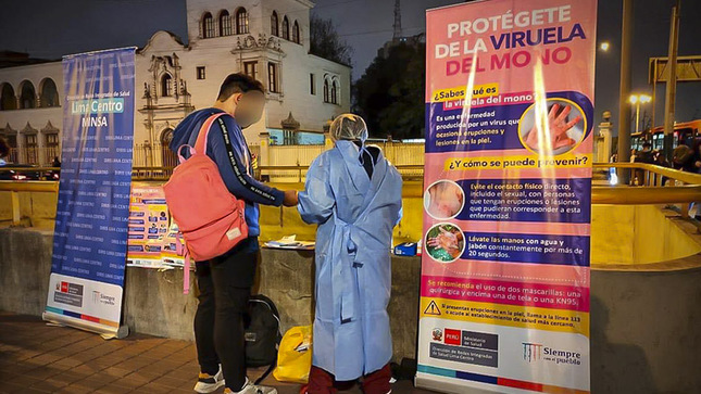 4 de Brigadas móviles de Lima Centro brindan cerca de 600 atenciones por viruela del mono