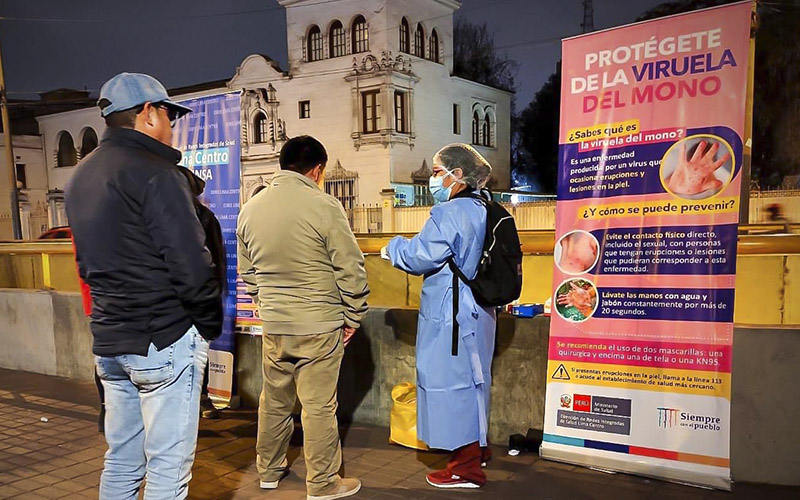 2 de Brigadas móviles de Lima Centro brindan cerca de 600 atenciones por viruela del mono