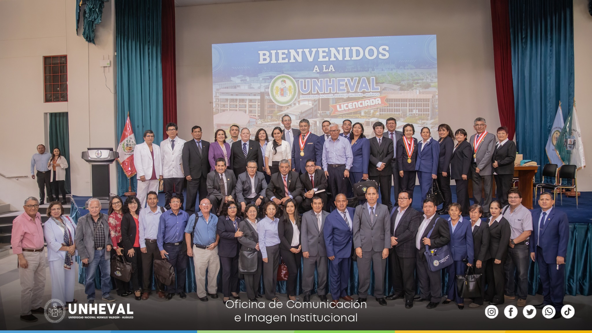 ¡Arrancamos con entusiasmo el año académico en la Universidad Nacional Hermilio Valdizán de Huánuco!