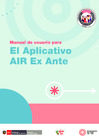 Vista preliminar de documento Manual de usuario del aplicativo AIR Ex Ante