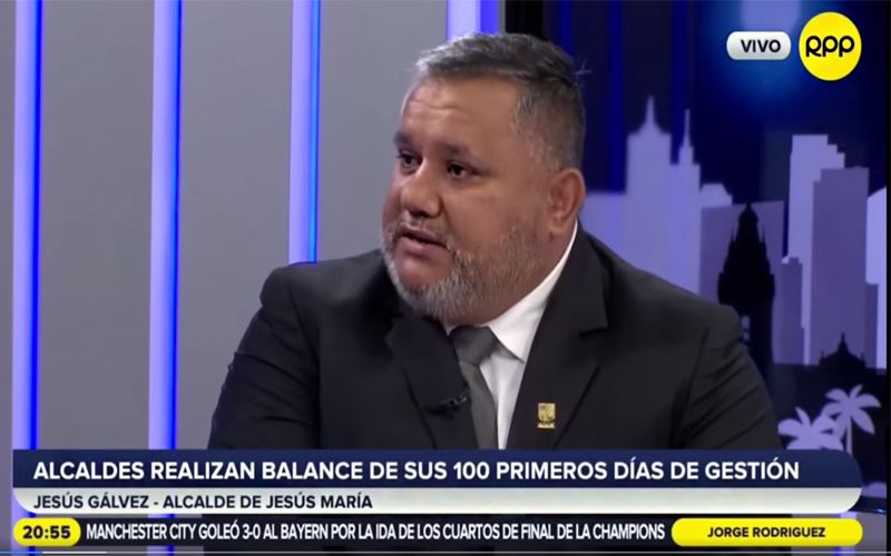 En entrevista con RPP, nuestro alcalde detalló las principales acciones que se vienen realizando para el desarrollo del distrito en estos 100 primeros días de gestión.