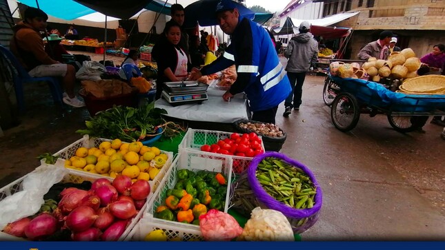 Control para el Correcto Peso de Balanzas en Mercado Municipal Y Zonas De Comercio Aledañas