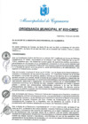 Vista preliminar de documento ORDENANZA MUNICIPAL N° 833-CMPC