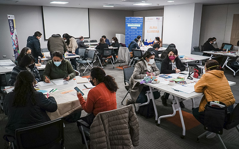 2 de Profesionales de los Centros Mentales de la Diris Lima Centro participaron en taller de primeros auxilios psicológicos
