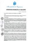 Vista preliminar de documento ORDENANZA MUNICIPAL N° 836-CMPC