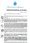 Vista preliminar de documento ORDENANZA MUNICIPAL N° 839-CMPC