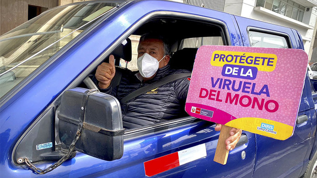 1 de Diris Lima Centro promueve medidas para evitar contagios de viruela símica
