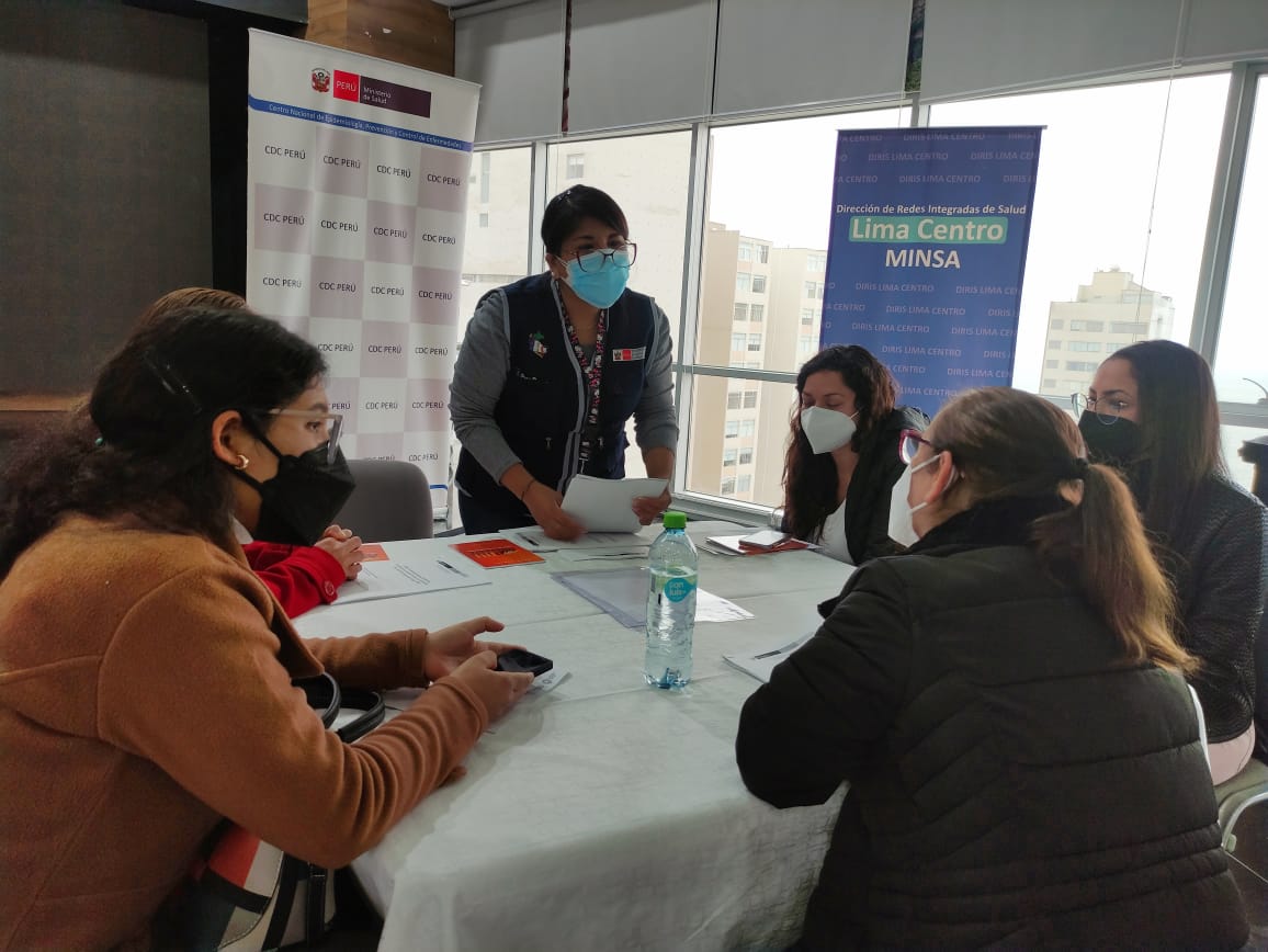 4 de Viruela del Mono: Diris Lima Centro realiza capacitación a personal de salud