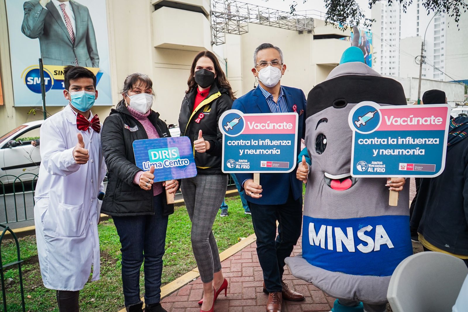 2 de 981 vacunados contra la Covid-19, influenza y neumococo en campaña de vacunación realizada en Latina
