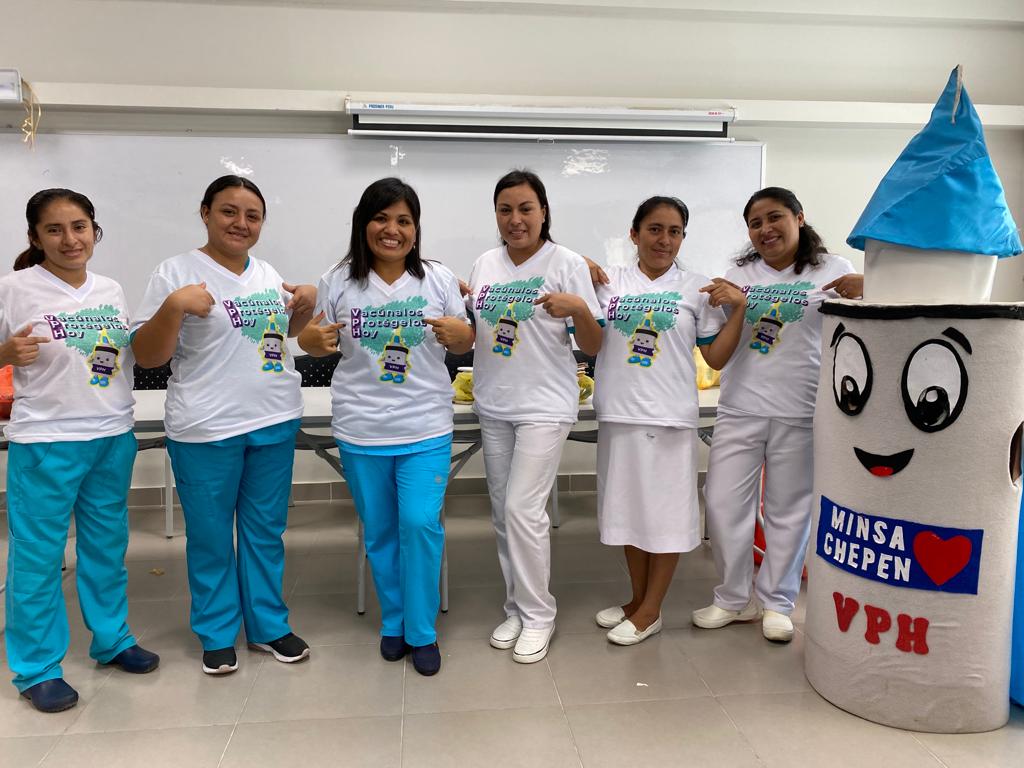 Lanzamos campaña de vacunación contra el VPH en Chepén