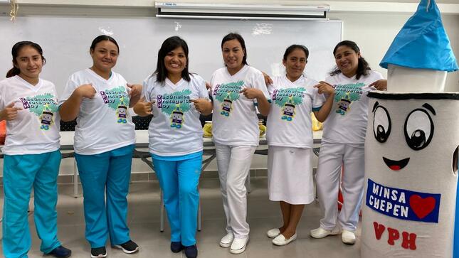 Lanzamos campaña de vacunación contra el VPH en Chepén